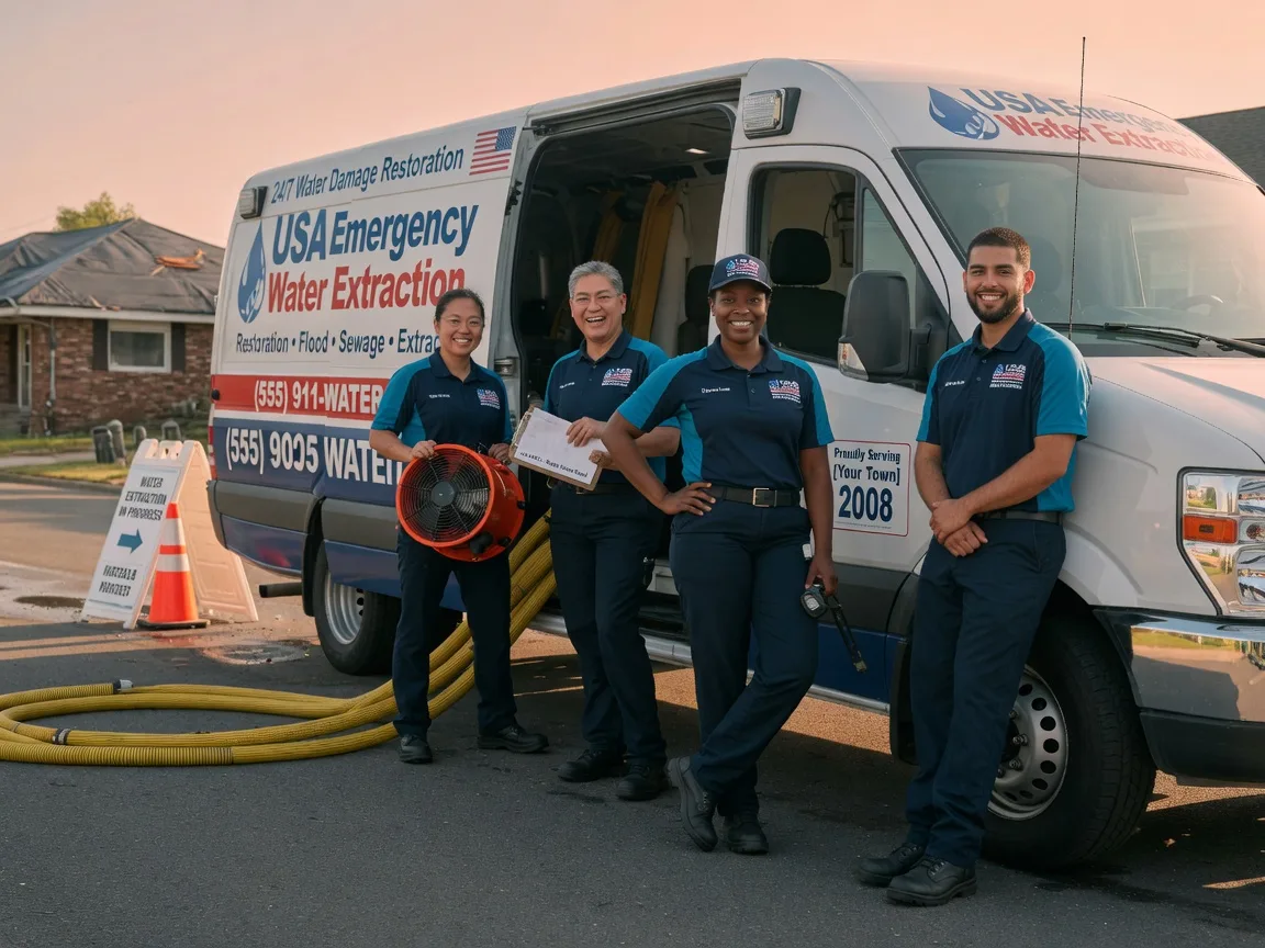Emergency Water Removal company in Flournoy, CA